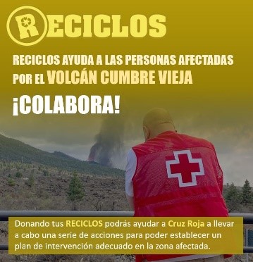 donación de puntos Reciclos a Cruz Roja - Cumbre Vieja