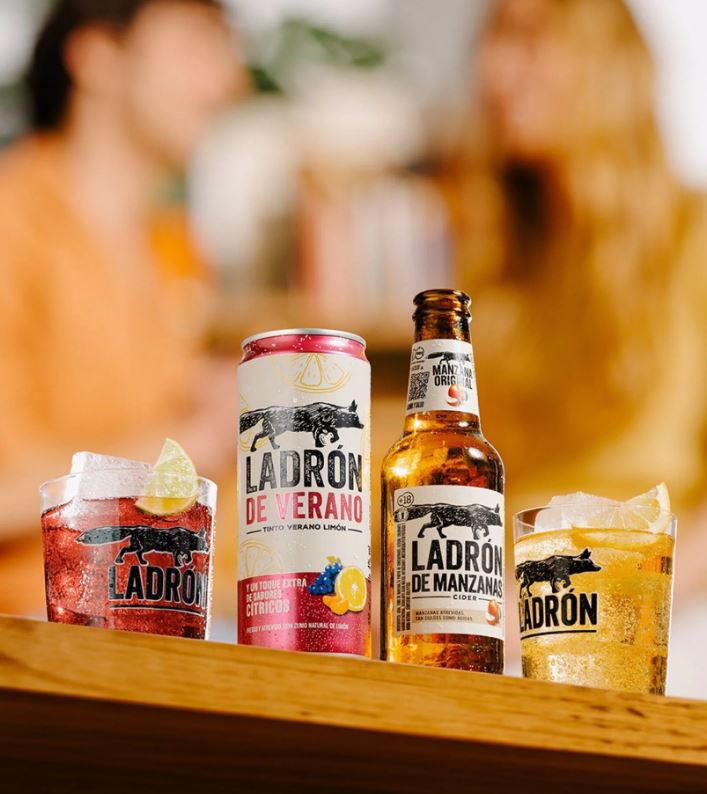 bebida de verano ladrón de manzanas