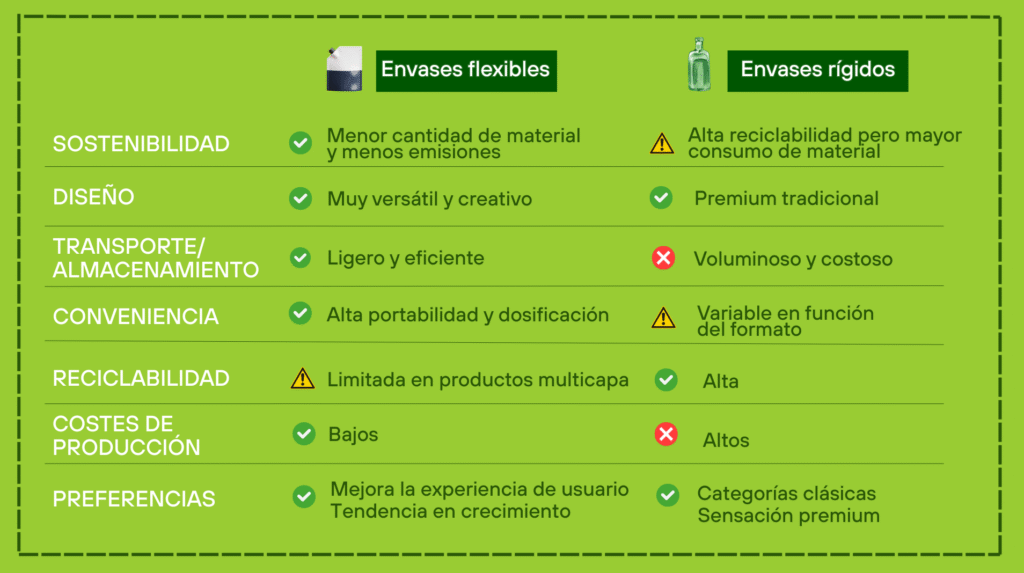tabal comparativa con 7 claves