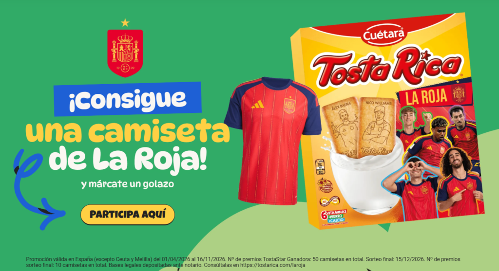 Packaging TostaRica seleccion española gamificacion